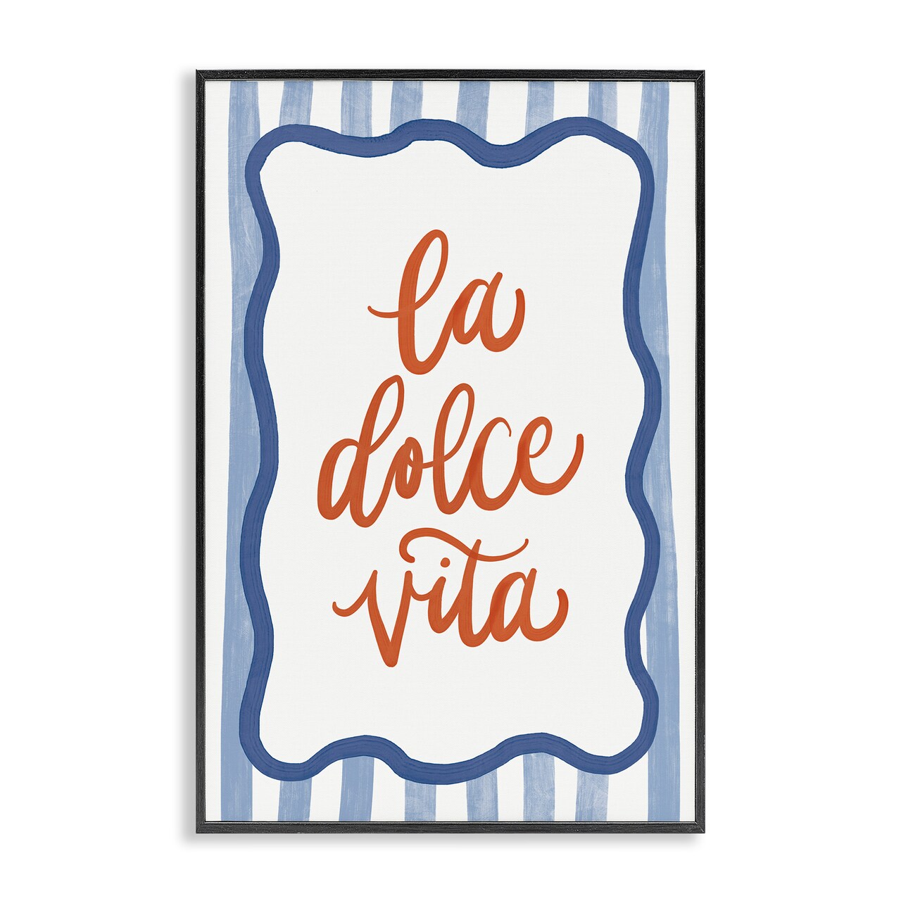 Stupell Industries Italian Kitchen Typography Framed Giclee, design by Amanda Houston